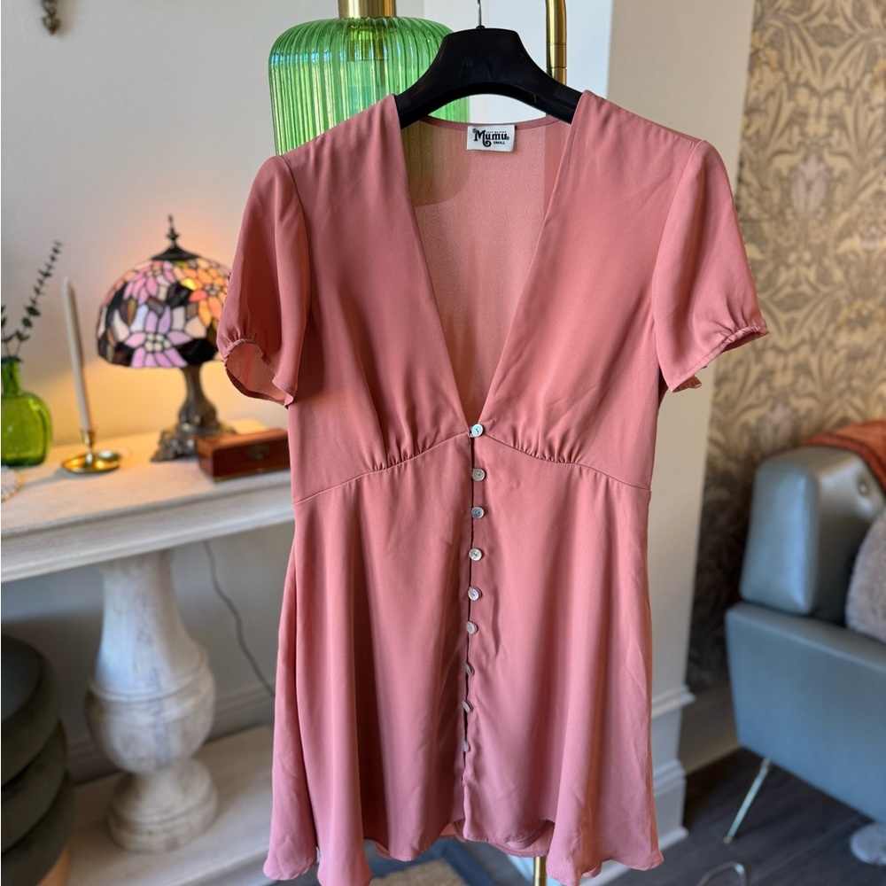 Show Me Your Mumu Mauve Pink Dress